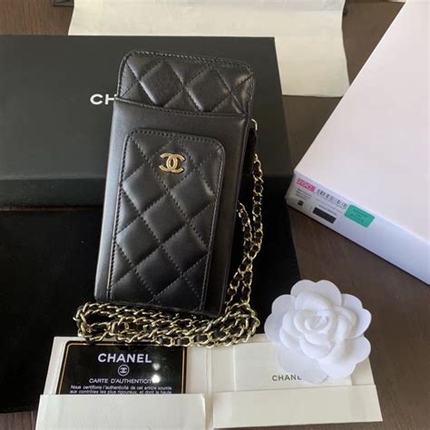 chanel laptop bag|chanel phone bag with chain.